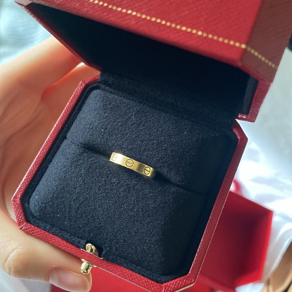 Cartier LOVE ring, size 50